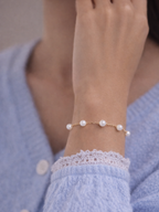 Bracelet Tamara parsemé de perles de culture