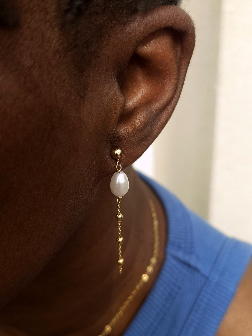 Boucles d’oreilles pendantes Evangelina