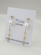 Boucles d’oreilles pendantes Evangelina