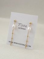 Boucles d’oreilles pendantes Evangelina