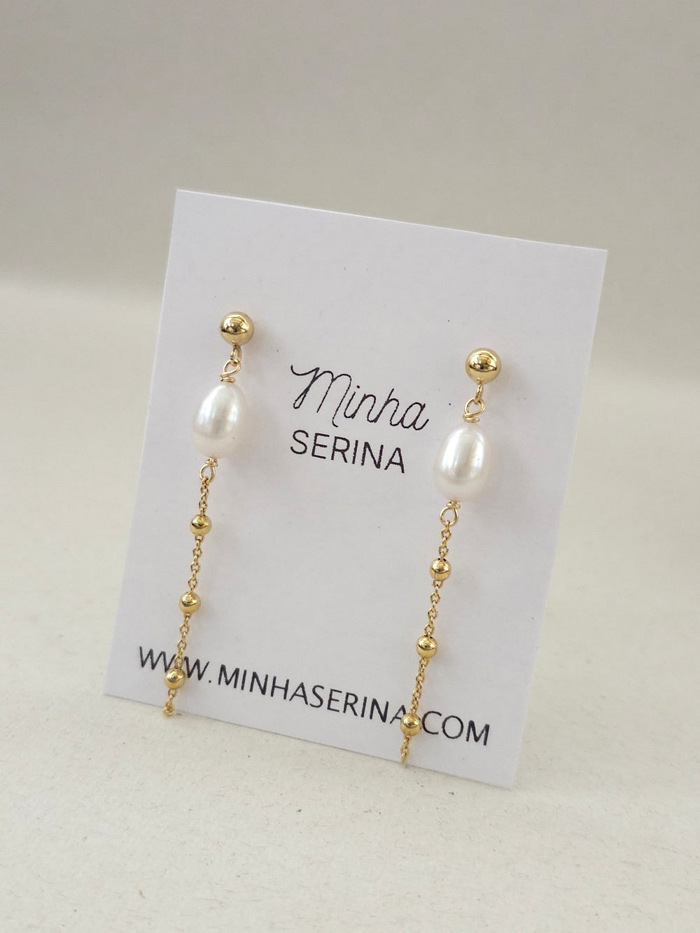 Boucles d’oreilles pendantes Evangelina
