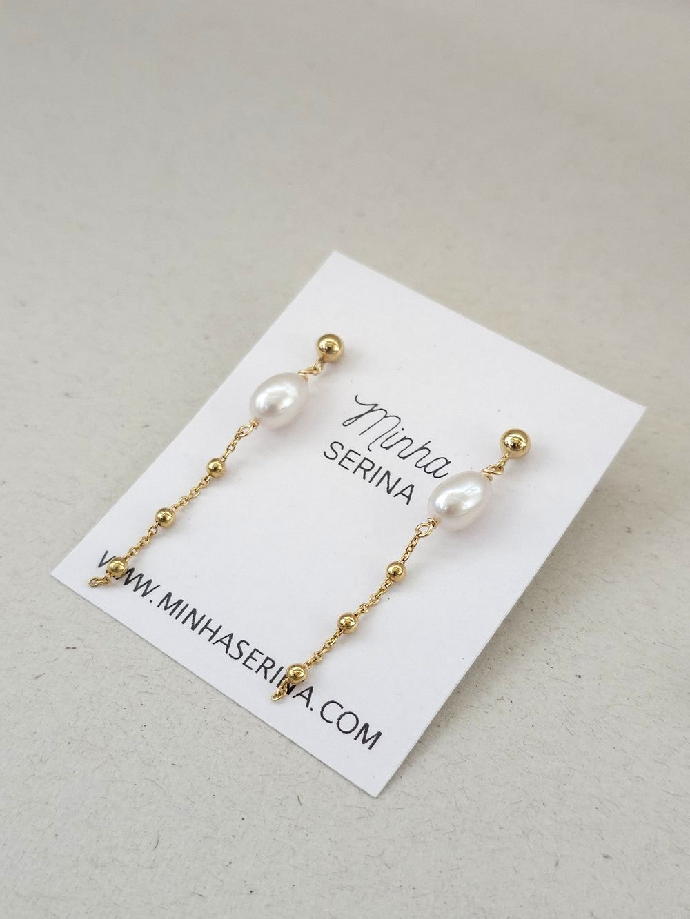 Boucles d’oreilles pendantes Evangelina