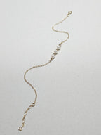 Bracelet Frances – Trilogie de perles de culture et perles gold filled or laminé