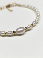 bracelet perles grains de riz Talina