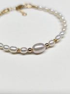 bracelet perles grains de riz Talina