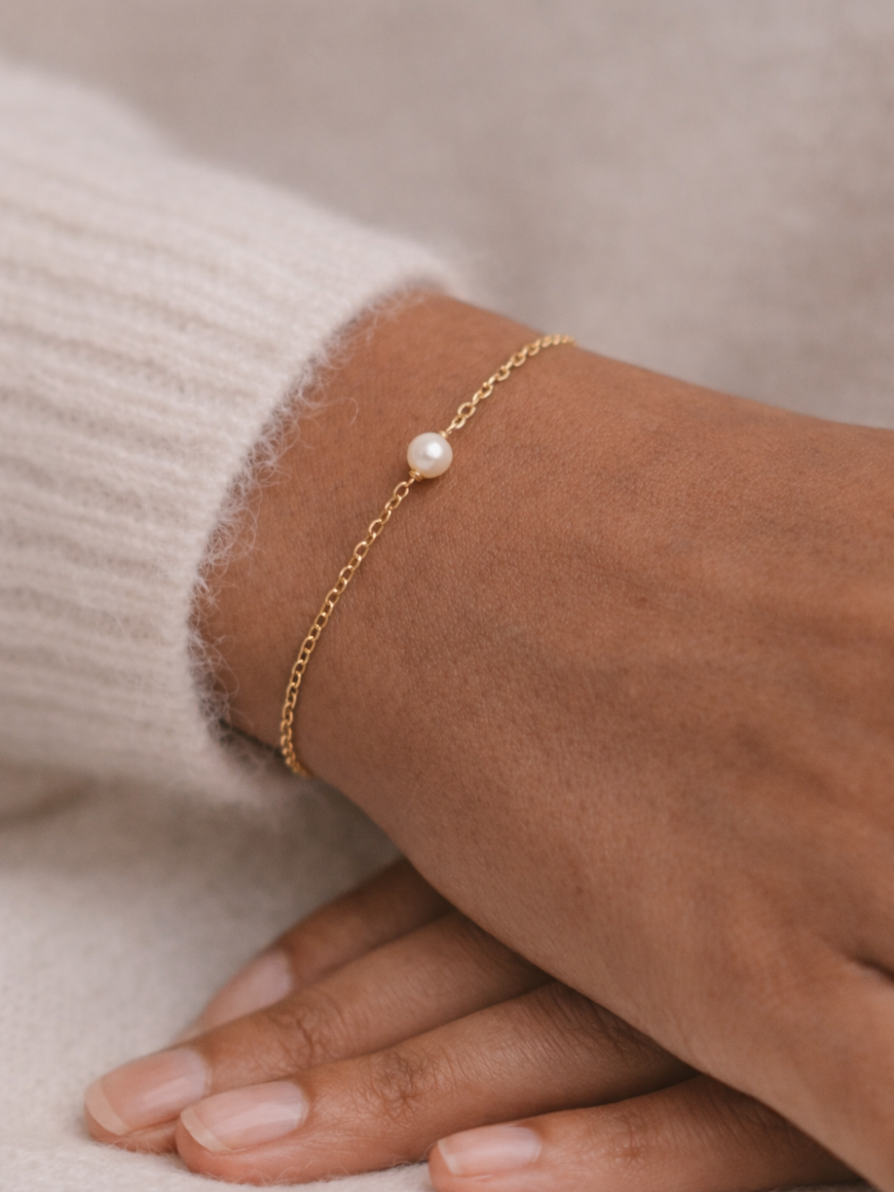 Bracelet perle de culture Bianca