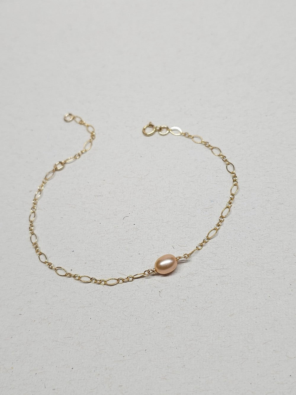 Bracelet perle de culture rose Célia