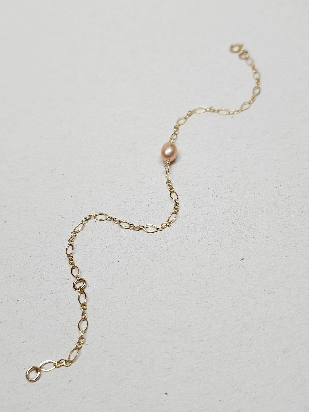 Bracelet perle de culture rose Célia