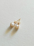 Clous puces d'oreilles perles Enola
