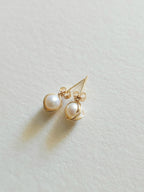 Clous puces d'oreilles perles Enola