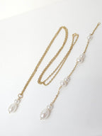 Collier de dos en perles de culture Marco