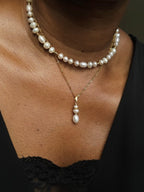Collier parsemé perles de culture d'eau douce Arletta
