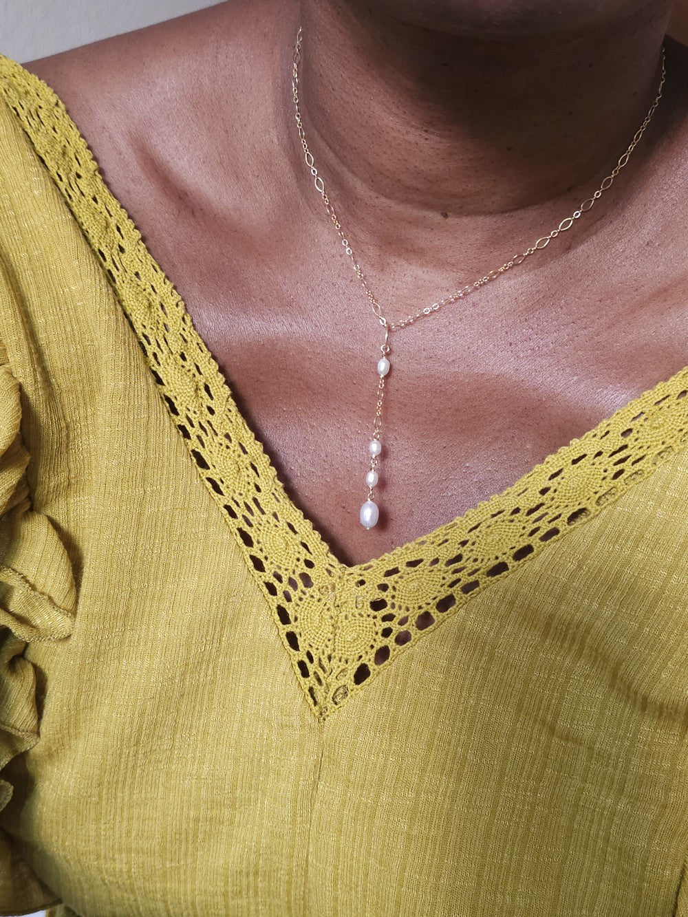 Collier plongeant Betina