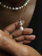 Collier pendentif goutte totem Manille