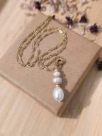 Collier pendentif goutte totem Manille